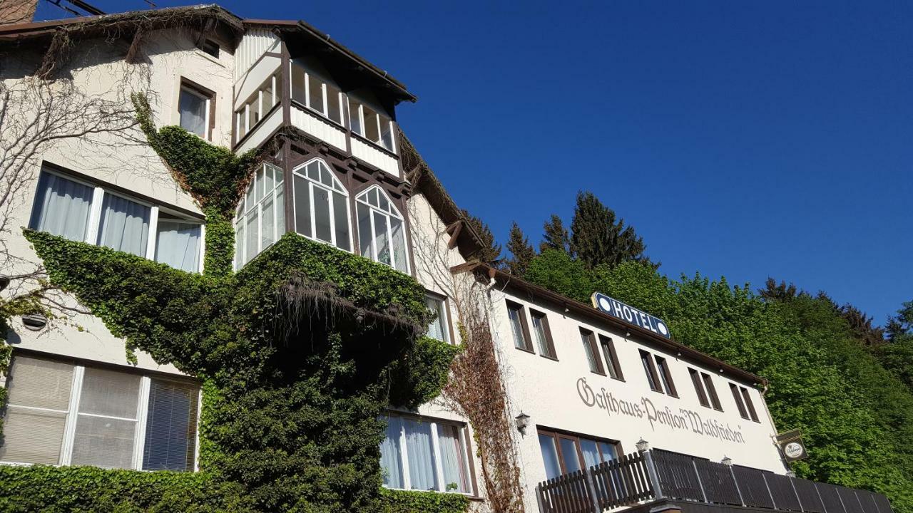 Pension Waldfrieden Wolkenstein Exterior foto